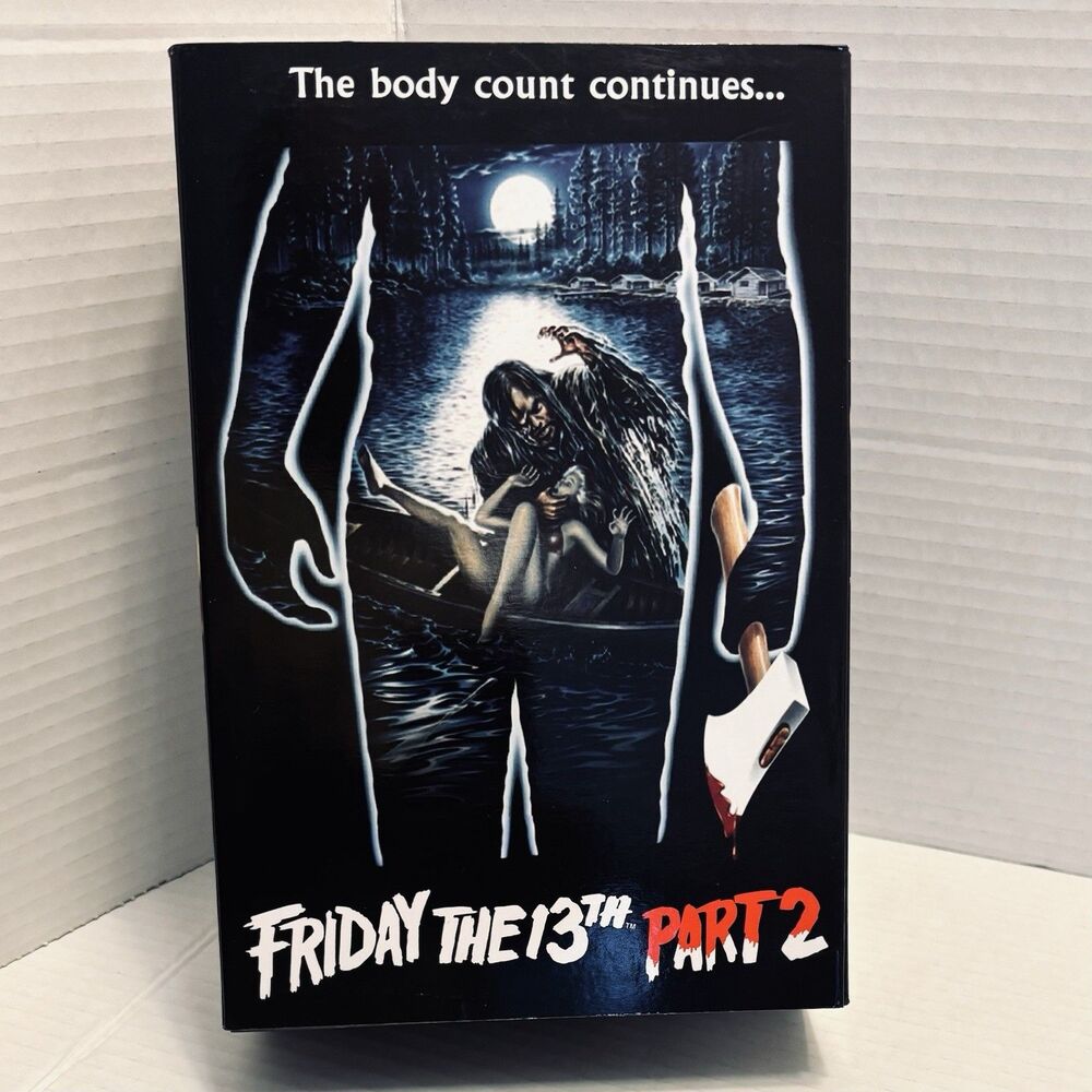 NECA Friday the 13th Part 2 Box Set Action Figure Jason Voorhees, Pamela